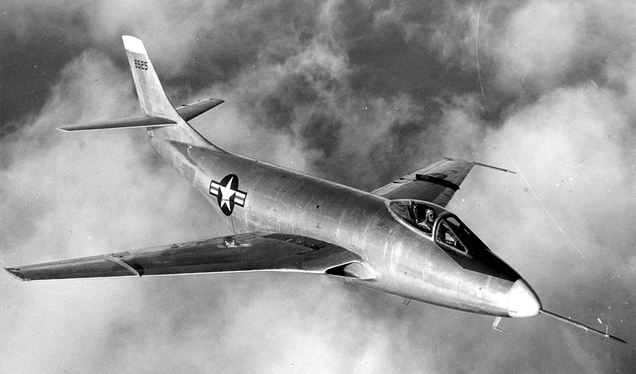 The McDonnell XF-88 Voodoo, an penetration fighter that formed the basis for the F-101 Voodoo. (US Air Force)